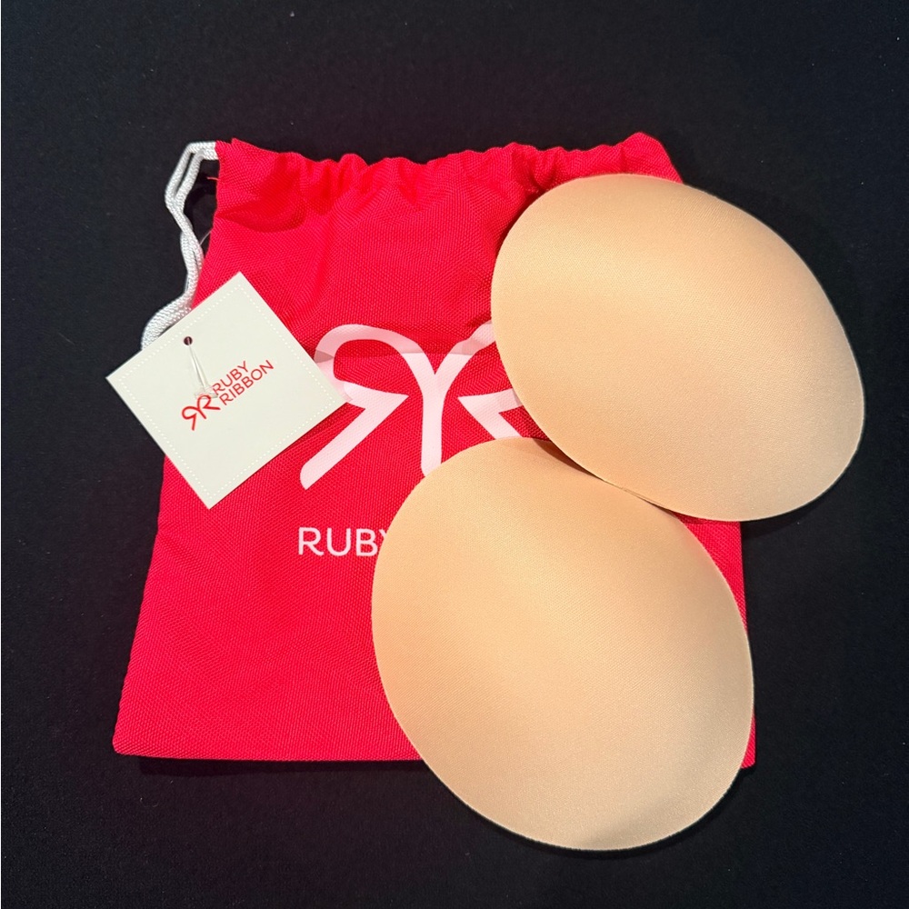 NEW Ruby Ribbon Bra Insert “Petals”, Champagne, OS